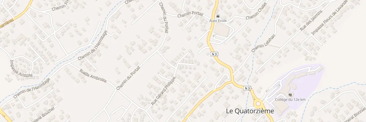 Plan du 53 Rue Gerard Philippe au Tampon