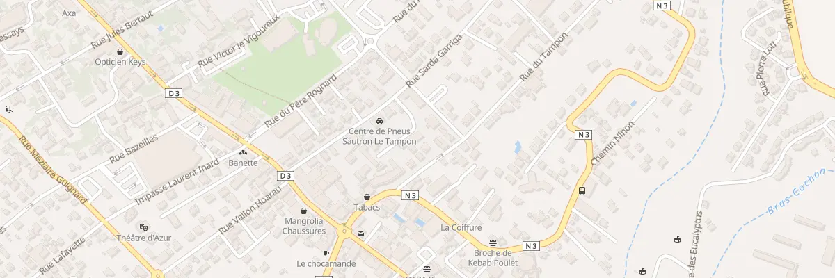 Plan du 36B Rue Sarda Garriga au Tampon
