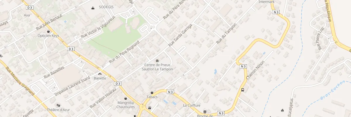 Plan du 38 Rue Sarda Garriga au Tampon