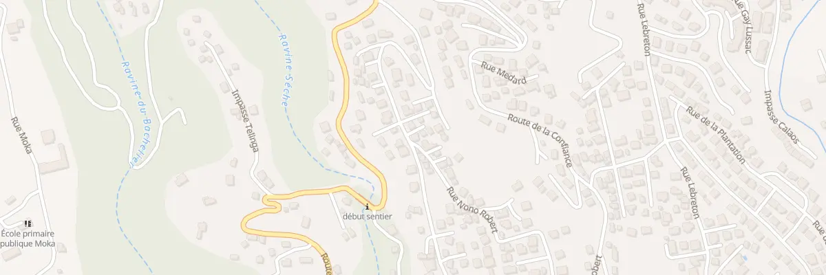 Plan du 49B Rue Nono Robert à Sainte-Marie