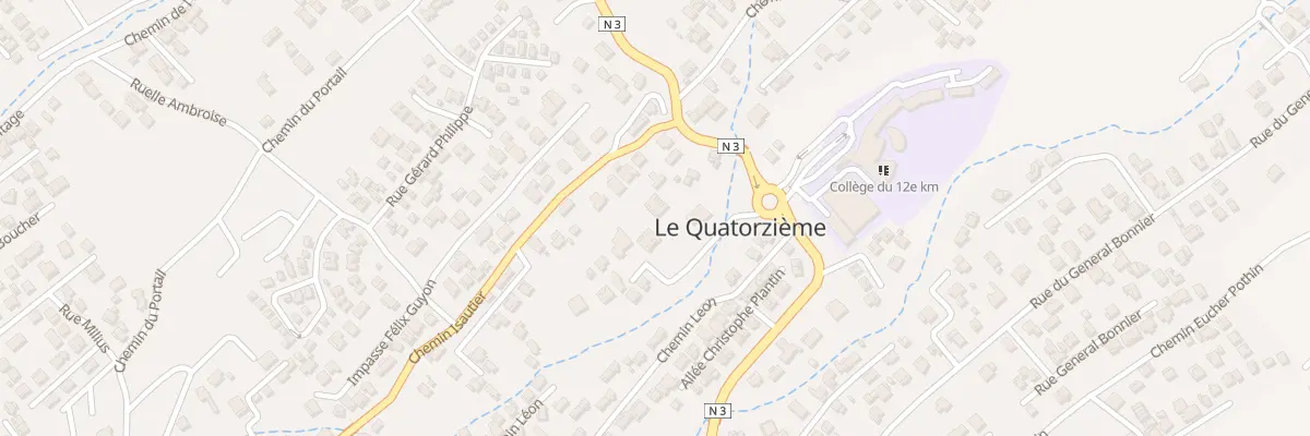 Plan du 192 Che Isautier au Tampon
