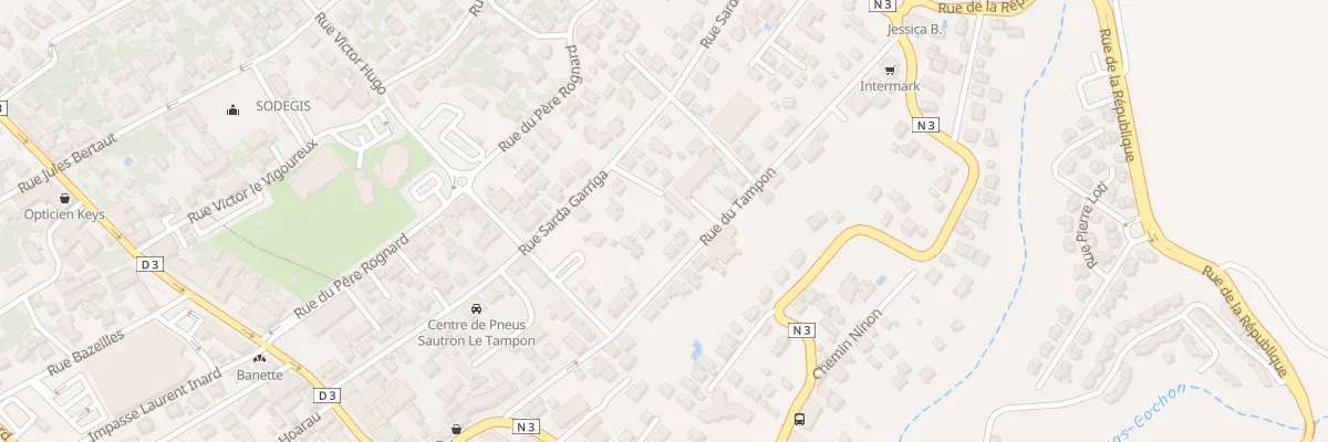 Plan du 35 Rue du Tampon au Tampon