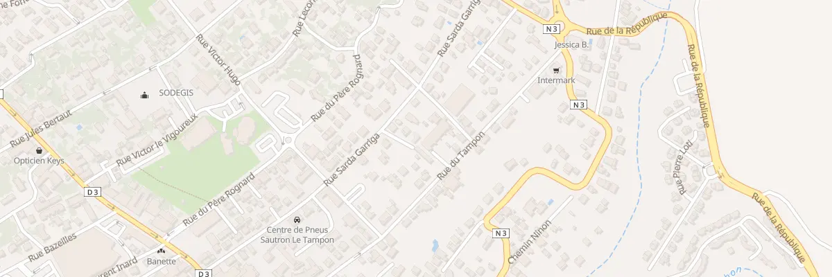 Plan du 62 Rue Sarda Garriga au Tampon
