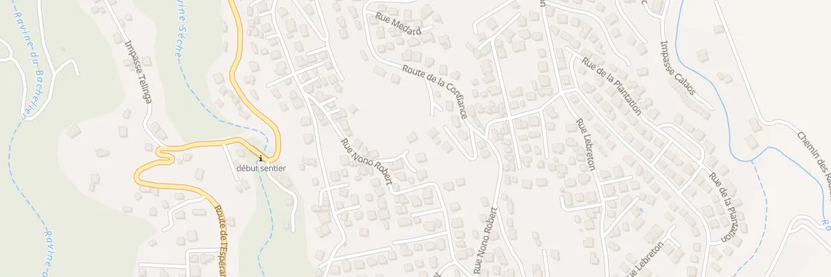 Plan du 71B Rue Nono Robert à Sainte-Marie