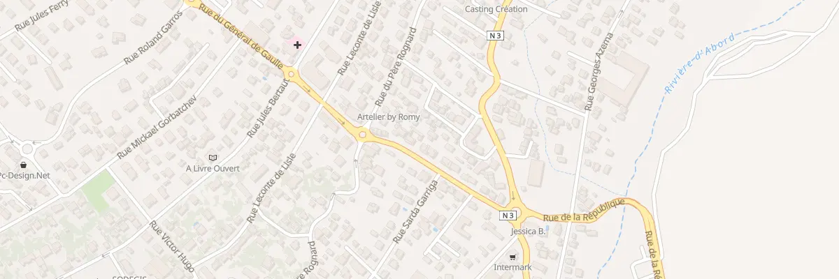 Plan du 24A Rue du Général de Gaulle au Tampon