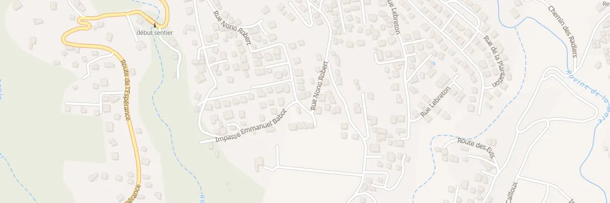 Plan du 115 Rue Nono Robert à Sainte-Marie