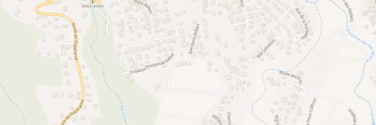 Plan du 94B Rue Nono Robert à Sainte-Marie