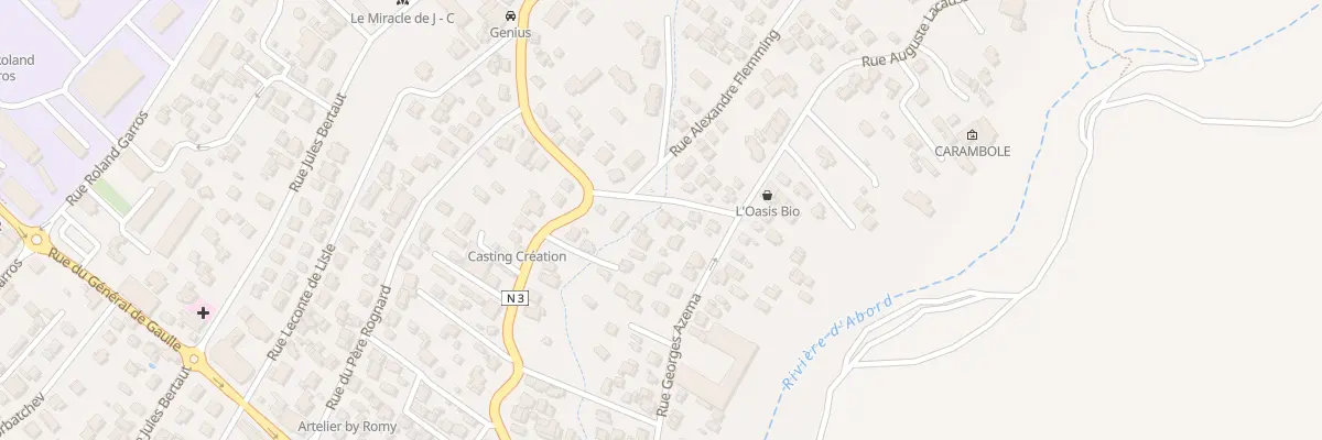 Plan du 8 Rue Auguste Lacaussade au Tampon