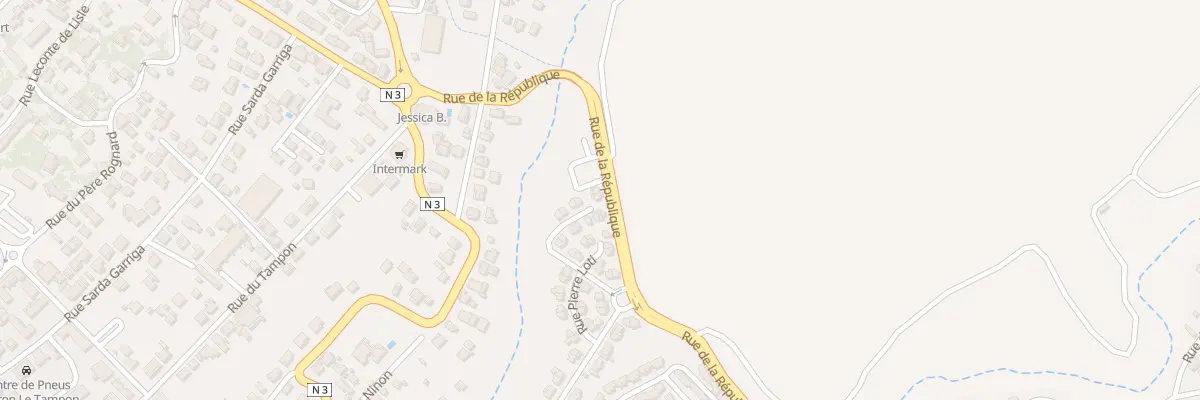 Plan du 38 Rue Pierre Loti au Tampon