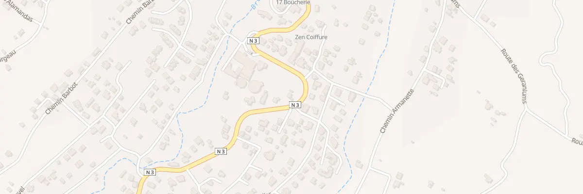 Plan du 137 Rue des Poinsetias au Tampon