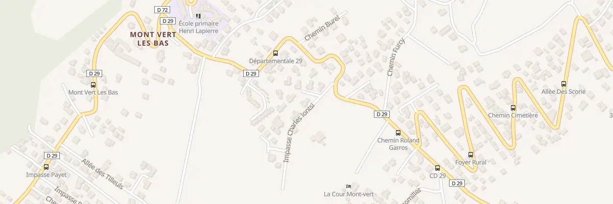 Plan du 1 Imp des Ronces à Saint-Pierre