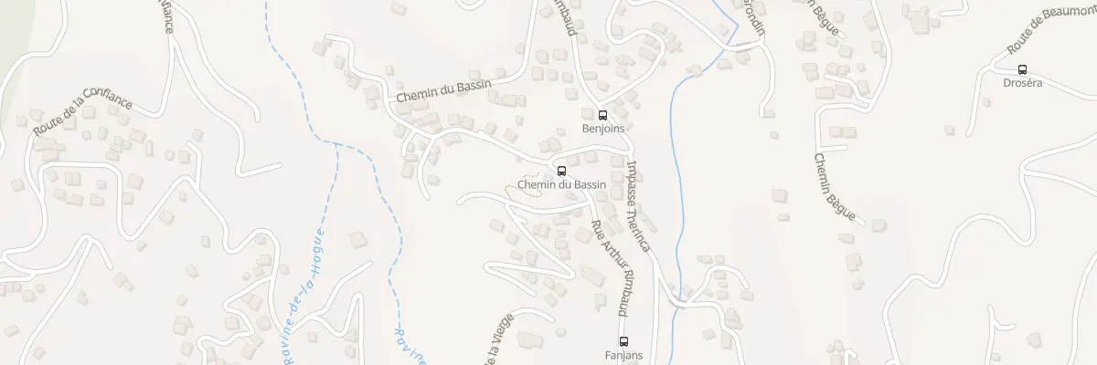 Plan du 48 Che Arthur Rimbaud à Sainte-Marie