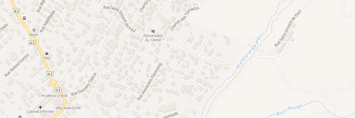 Plan du 52D Rue Alexander Fleming au Tampon