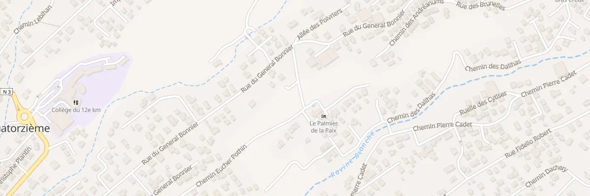 Plan du 81 Rue Eucher Pothin au Tampon
