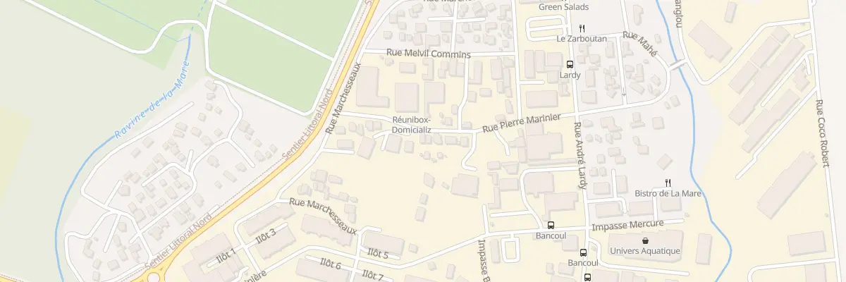 Plan du 18B Rue Pierre Marinier à Sainte-Marie
