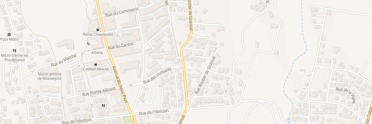 Plan du 169Q Rue Routier de Granval à Sainte-Marie