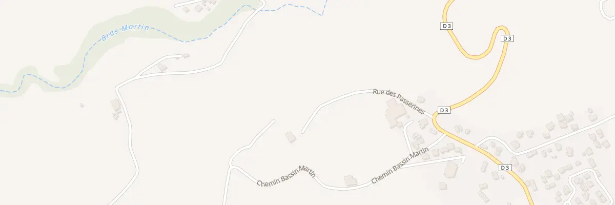 Plan du 80 Rue du Paille En Queue au Tampon