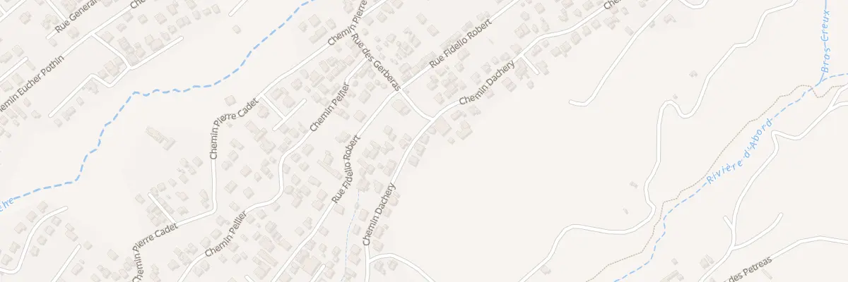 Plan du 156 Rue Dachery au Tampon
