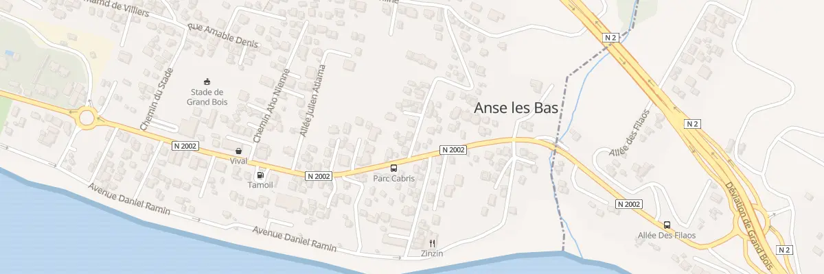 Plan du 339A Av du Général de Gaulle Rn2 à Saint-Pierre