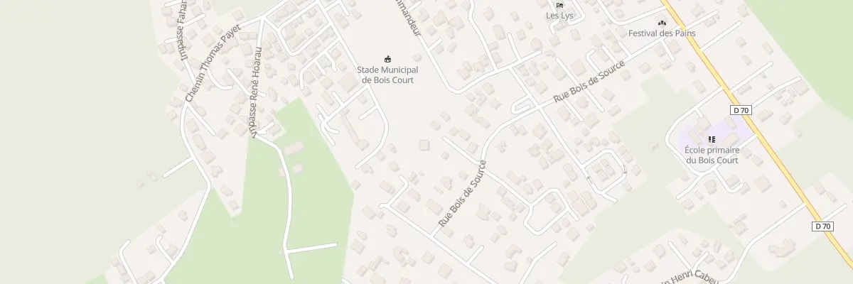 Plan du 29 Rue Bois de Source au Tampon