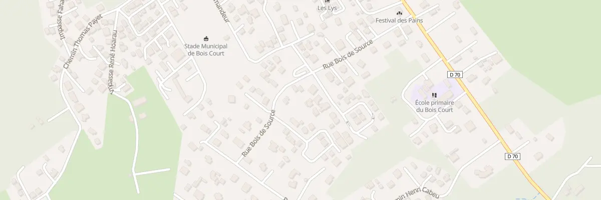 Plan du 36E Rue Bois de Source au Tampon