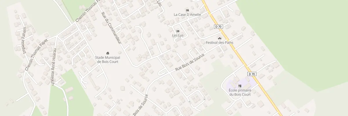 Plan du 39T Rue Bois de Source au Tampon