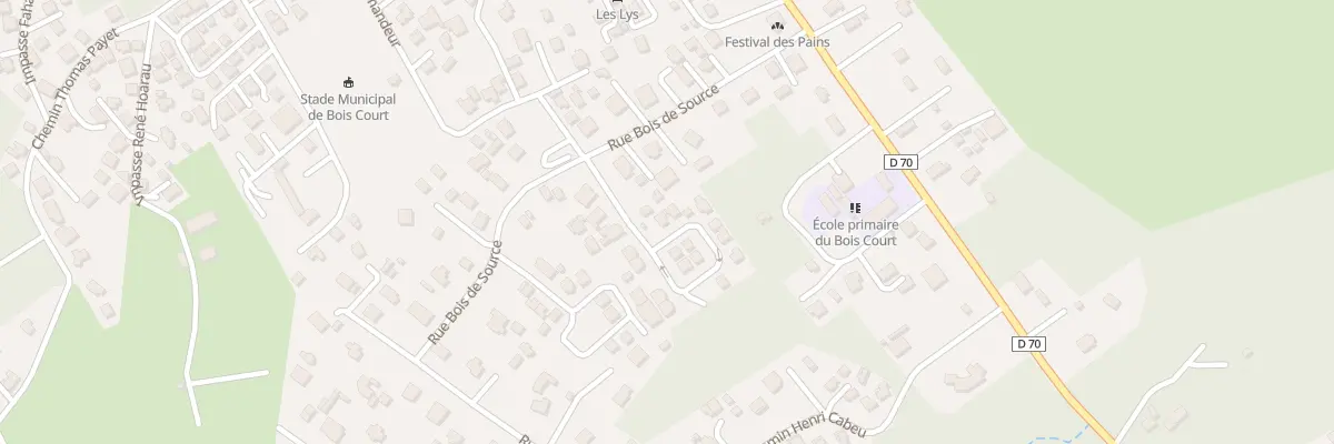 Plan du 7 Rue Bois de Source au Tampon