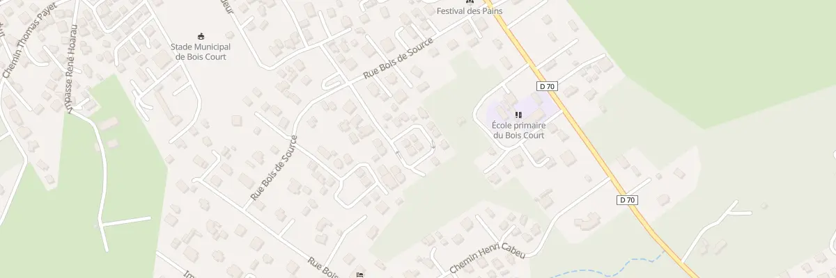 Plan du 21 Rue Bois de Source au Tampon