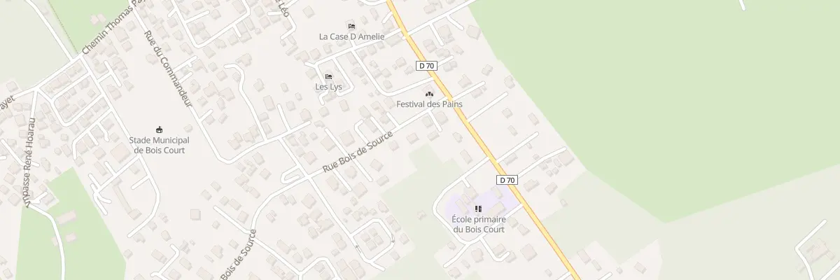 Plan du 54 Rue Bois de Source au Tampon