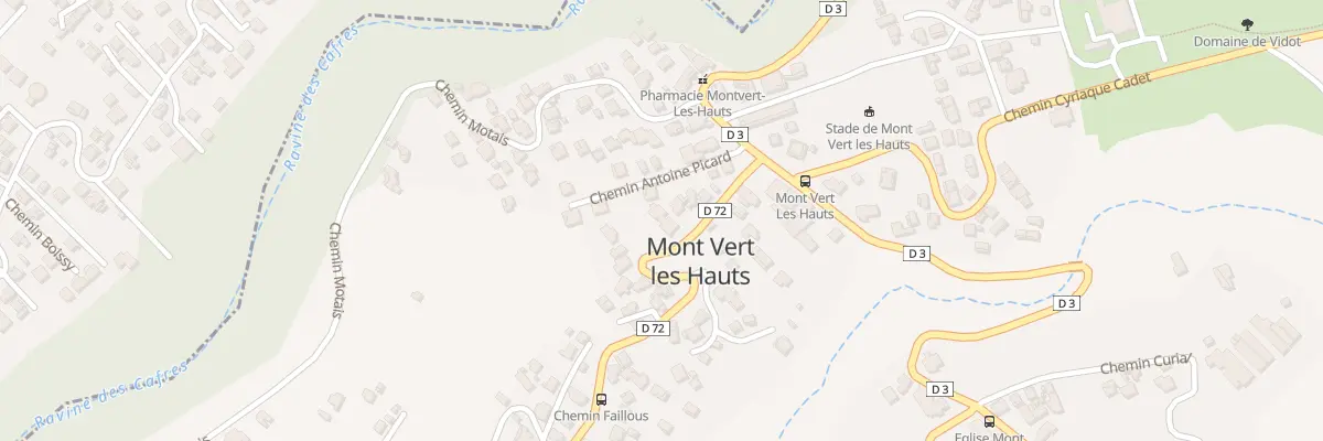 Plan du 927 Che Antoine Picard à Saint-Pierre