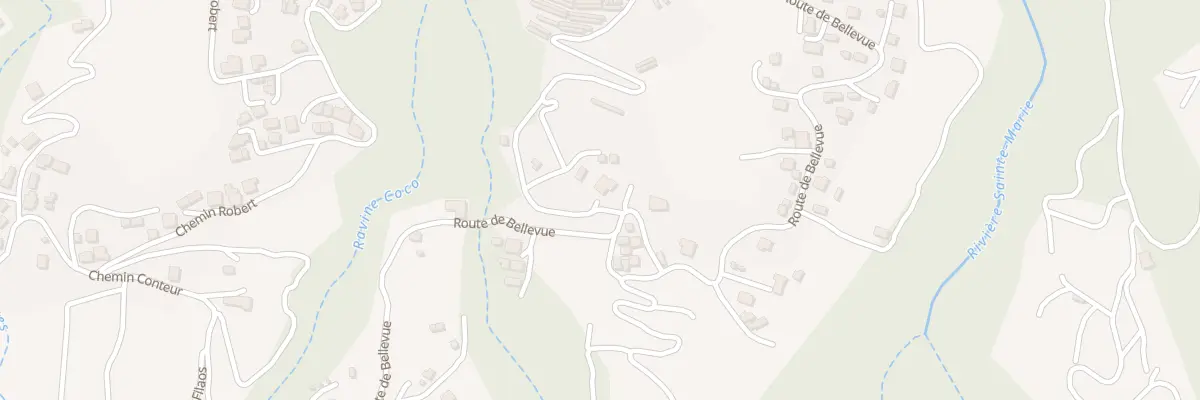 Plan du 192 Rte de Belle Vue à Sainte-Marie