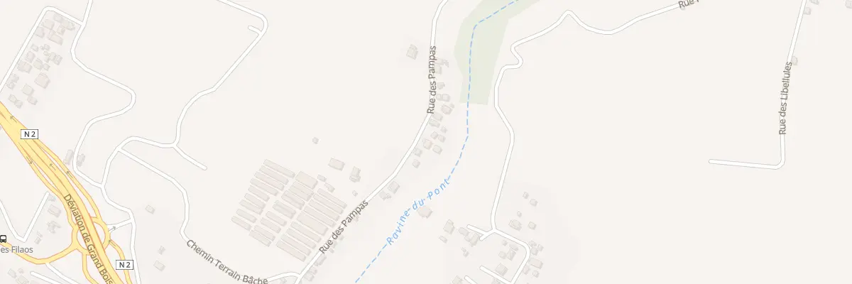 Plan du 48 Rue des Pampas à Petite-Île
