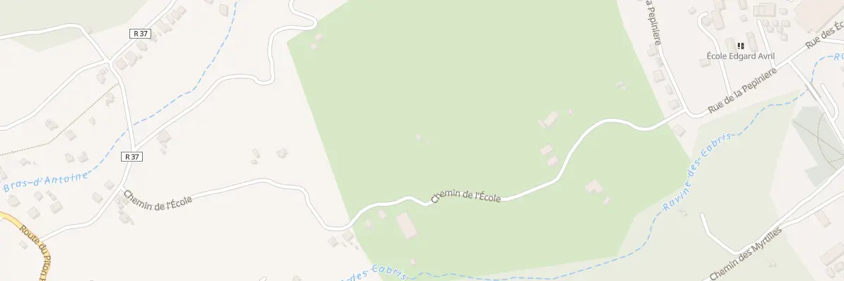 Plan du 92 Rue des Ecoles au Tampon