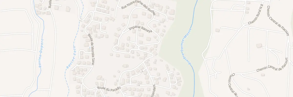 Plan du 77 Rue Notre Dame des Rochers à Sainte-Marie