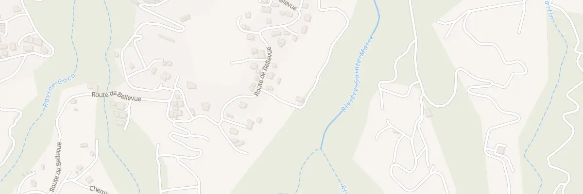 Plan du 125 Rte de Belle Vue à Sainte-Marie
