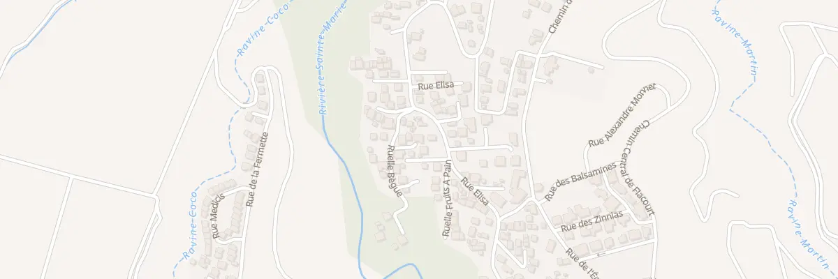 Plan du 7 Che Bègue à Sainte-Marie