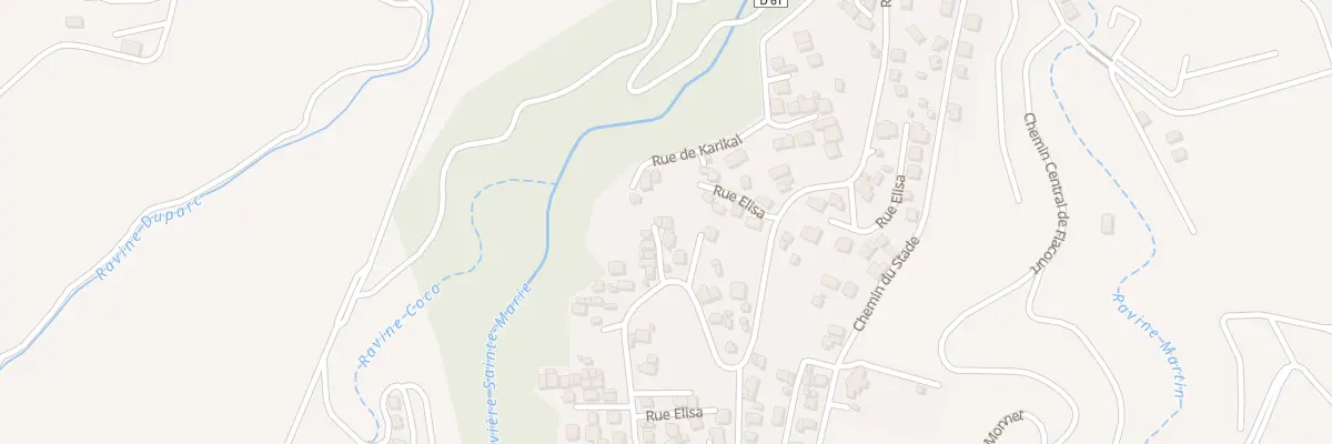 Plan du 78 Rue Elisa à Sainte-Marie
