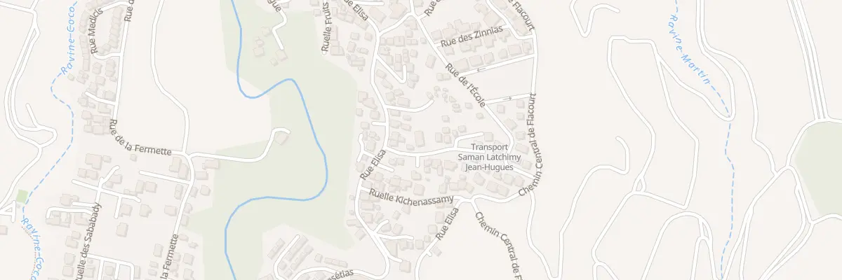 Plan du 177 Rue Elisa à Sainte-Marie