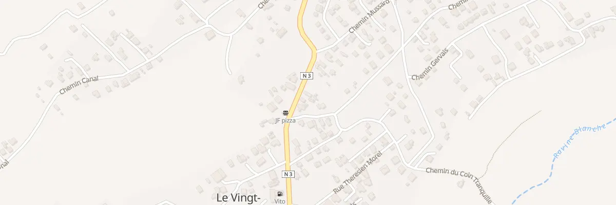 Plan du 4 Rue Jean Defos du Rau au Tampon