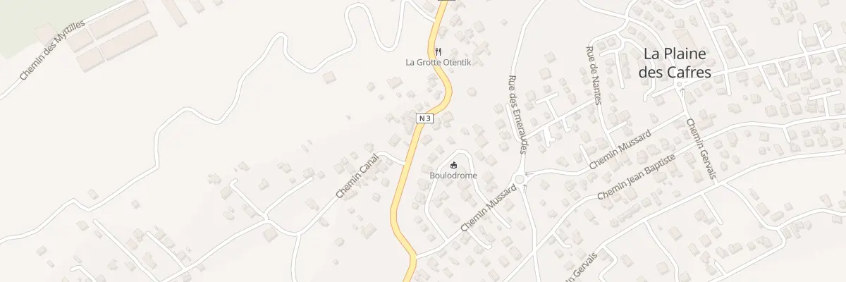 Plan du 22 Rue Jean Defos du Rau au Tampon