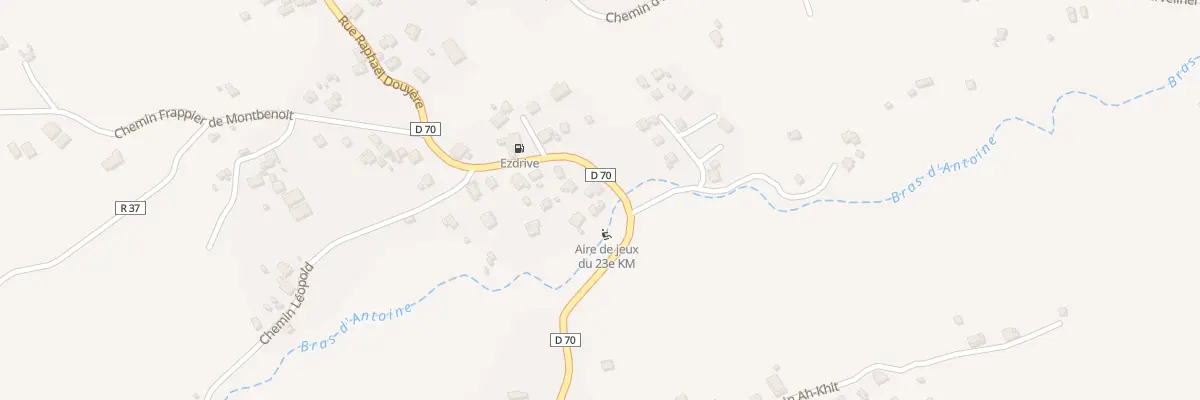 Plan du 105 Rue Raphael Douyère au Tampon