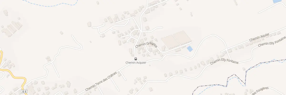 Plan du 4 Che Gregoire à Saint-Pierre