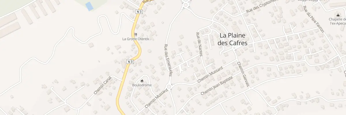 Plan du 5 Rue des Agathes au Tampon