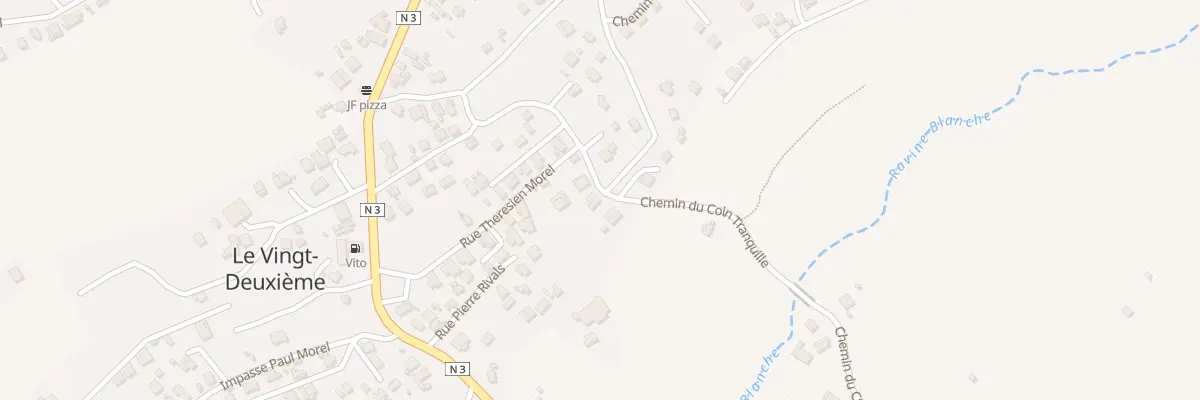 Plan du 32 Rue du Coin Tranquille au Tampon