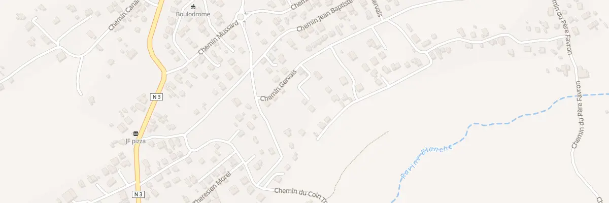 Plan du 16T Che Louis Gabriel au Tampon
