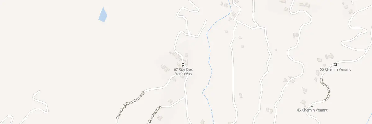 Plan du 64 Rue des Franciceas à Petite-Île