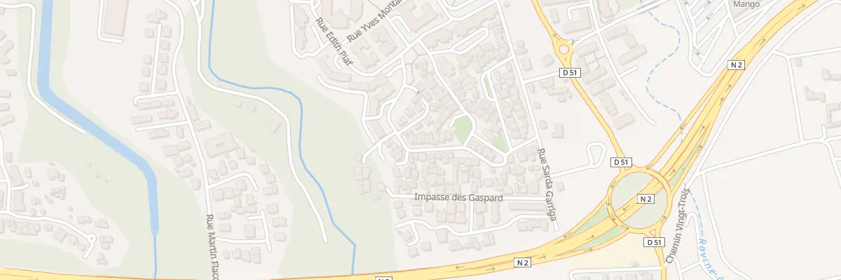 Plan du 28 Rue Renoir à Sainte-Marie