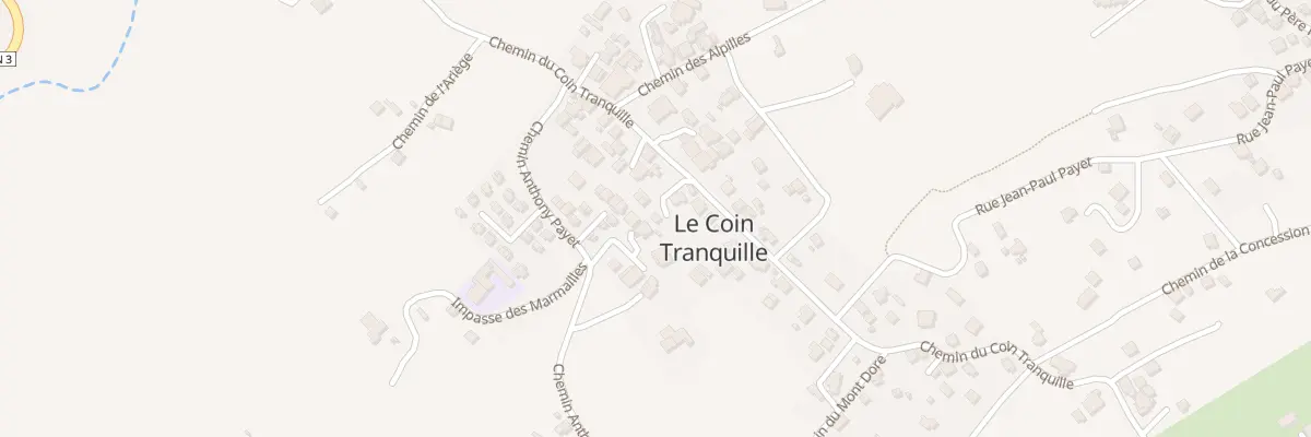 Plan du 118T Rue du Coin Tranquille au Tampon