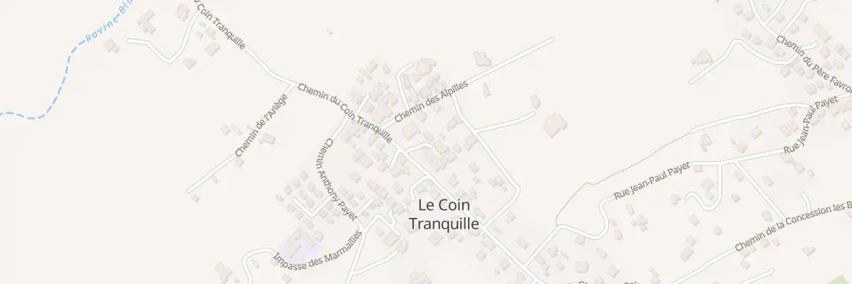 Plan du 99B Rue du Coin Tranquille au Tampon