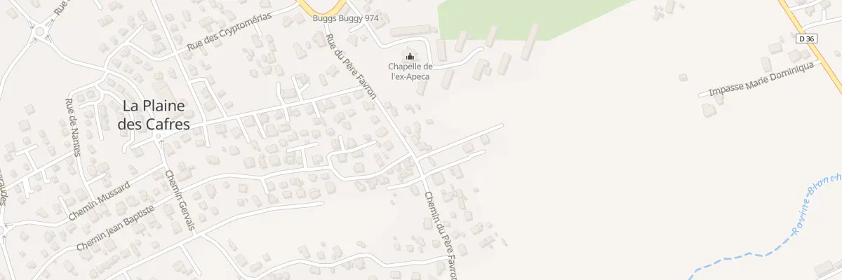 Plan du 11 Rue du Pere Favron au Tampon